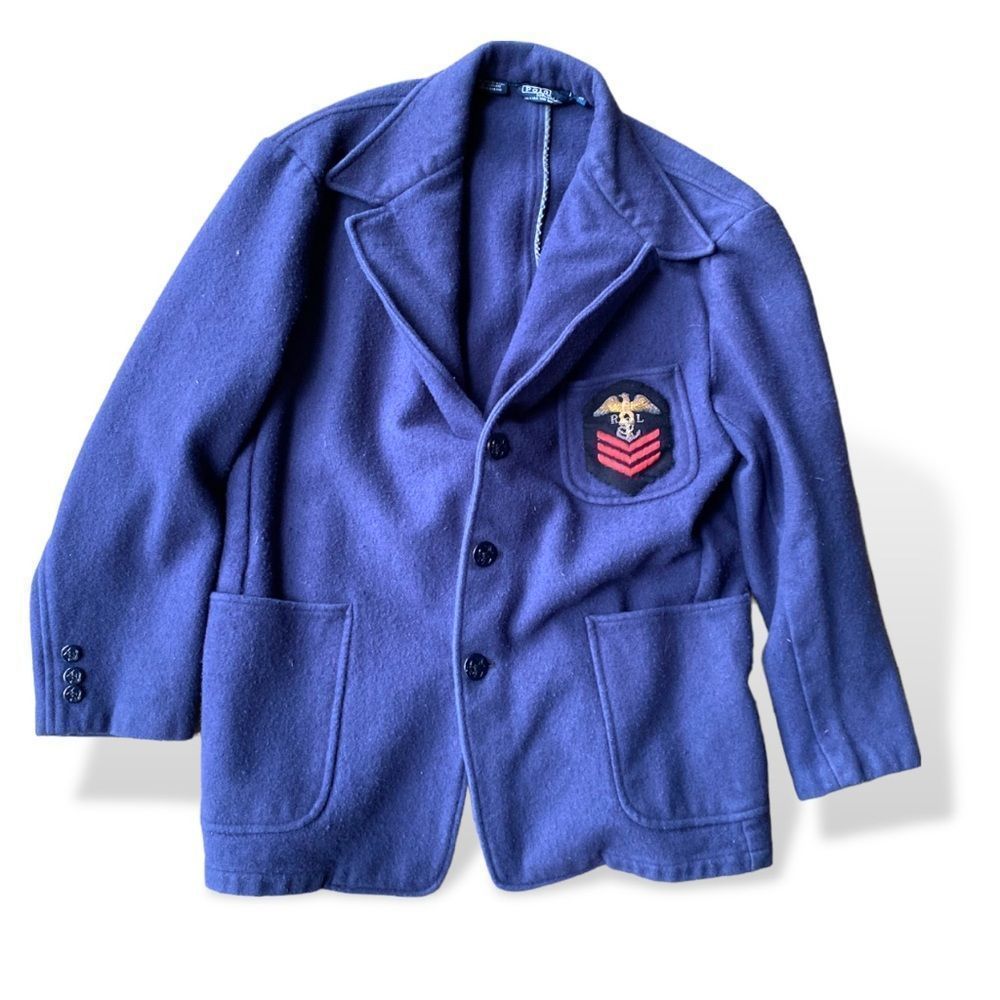 Ralph Lauren Collection: Light Wool Blend Single Breasted Jacket (Size: Medium)
